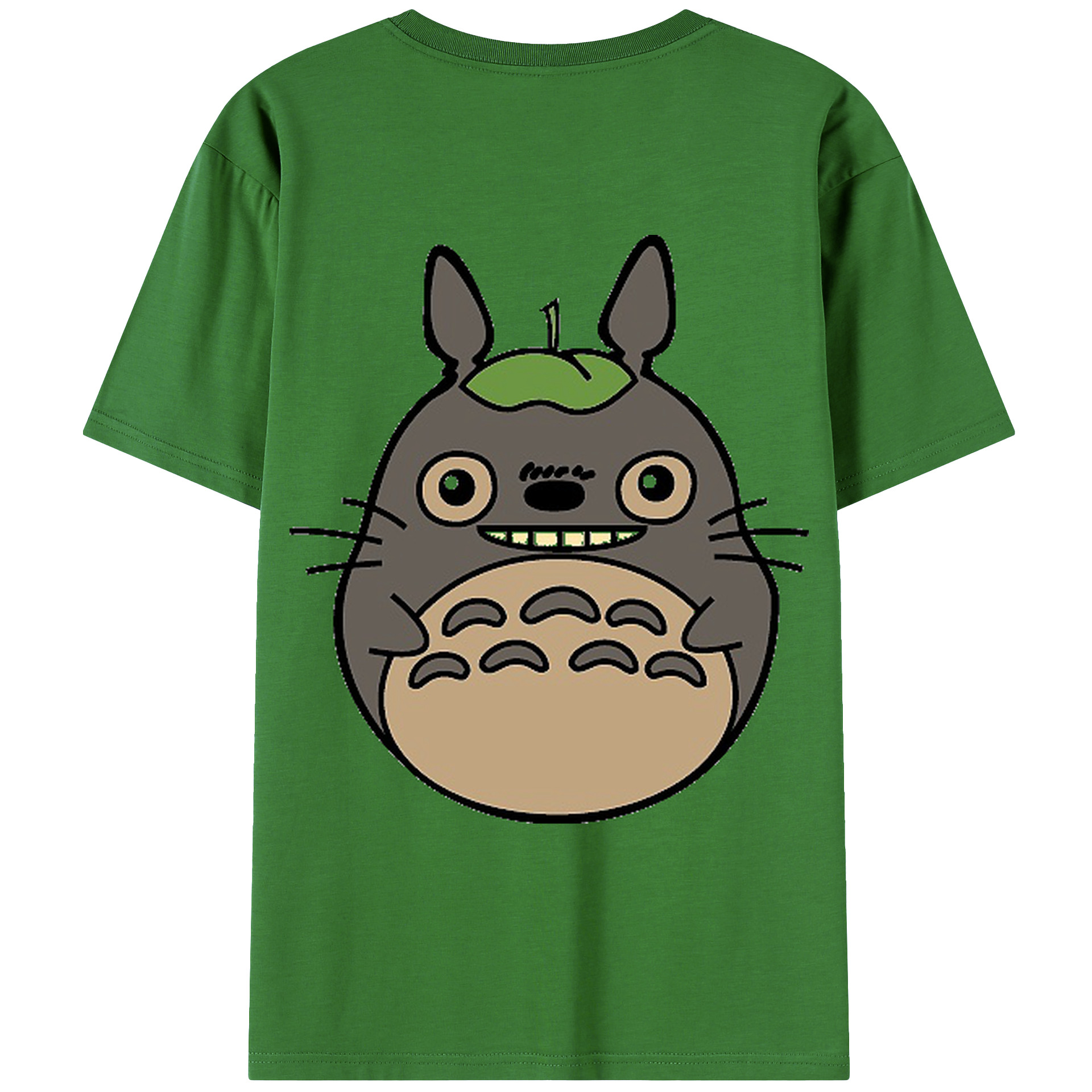 （画像用） となりのトトロ 草壁メイ 草壁サツキ My Neighbor Totoro Satsuki Kusakabe Mei Kusakabe レディース半袖Tシャツ(バックプリント)
